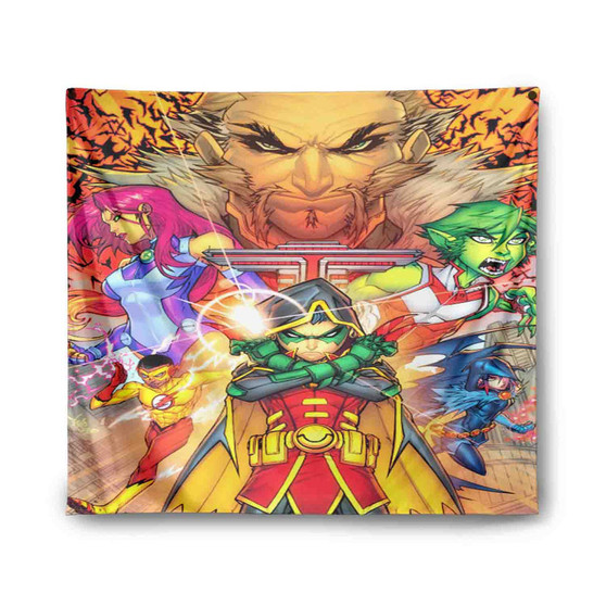 Teen Titans Product Custom Tapestry Polyester Indoor Wall Home Decor