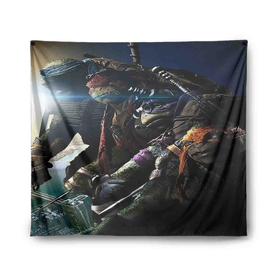 Teenage Mutant Ninja Turtles Out Of The Shadows Custom Tapestry Polyester Indoor Wall Home Decor