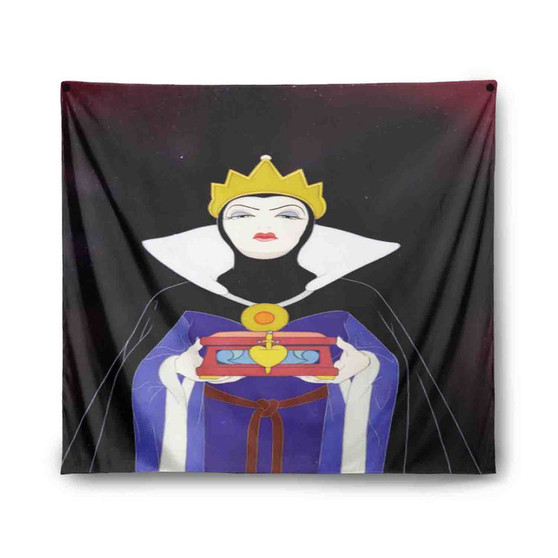 The Evil Queen of Snow White Custom Tapestry Polyester Indoor Wall Home Decor