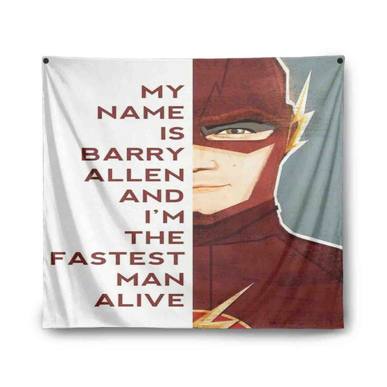 The Flash Quotes Custom Tapestry Polyester Indoor Wall Home Decor