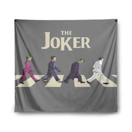 The Joker X The Beatles Custom Tapestry Polyester Indoor Wall Home Decor