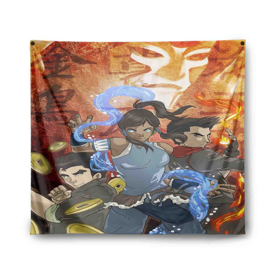 The Legend of Korra Fire Ferret Custom Tapestry Polyester Indoor Wall Home Decor