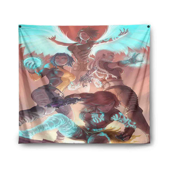 The Sirens of Borderlands Custom Tapestry Polyester Indoor Wall Home Decor