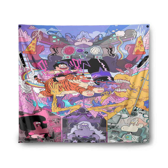 Uncle Grandpa STeven Universe Custom Tapestry Polyester Indoor Wall Home Decor