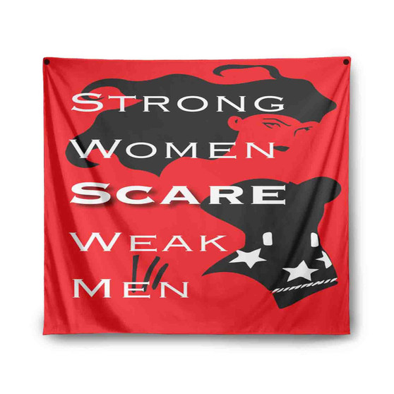 Wonder Woman Strong Quotes Custom Tapestry Polyester Indoor Wall Home Decor