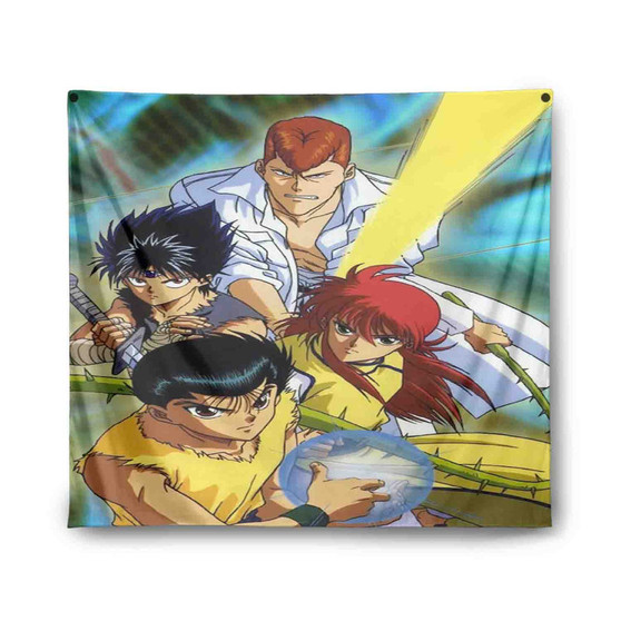 Yu Yu Hakusho Anime Custom Tapestry Polyester Indoor Wall Home Decor