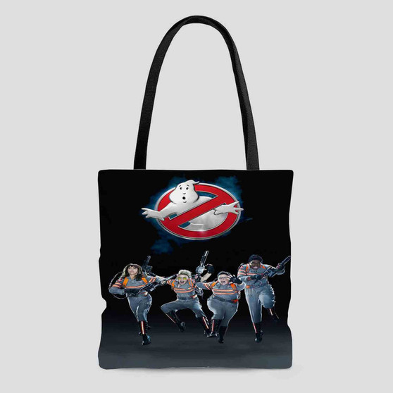 Ghostbusters Movie Custom Tote Bag AOP With Cotton Handle