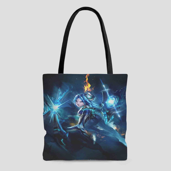 Irelia League of Legends Custom Tote Bag AOP With Cotton Handle