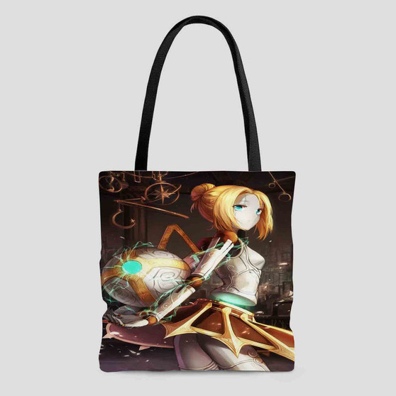 Orianna League of Legends Custom Tote Bag AOP With Cotton Handle