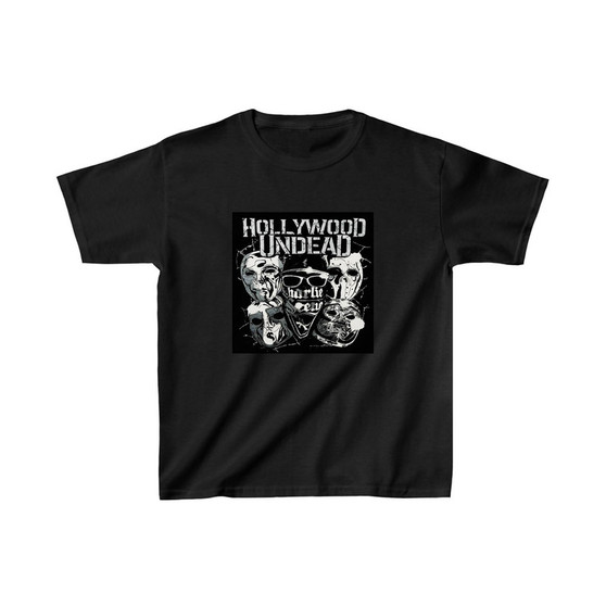 Hollywood Undead Art Kids T-Shirt Clothing Heavy Cotton Tee