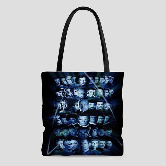 Star Trek The Next Generation Product Custom Tote Bag AOP With Cotton Handle