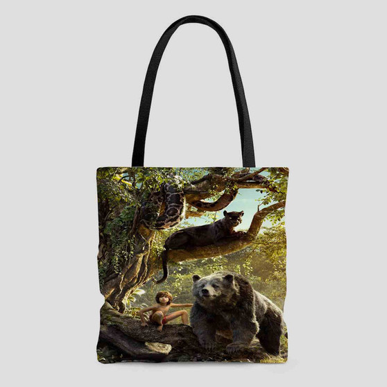 The Jungle Book Movie Custom Tote Bag AOP With Cotton Handle