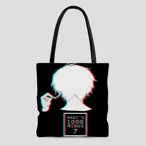 Tokyo Ghoul What s 100 Minus 7 Custom Tote Bag AOP With Cotton Handle