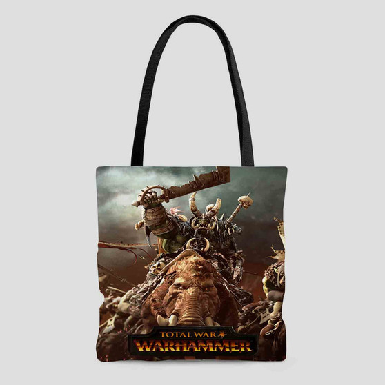 Total War Warhammer Custom Tote Bag AOP With Cotton Handle