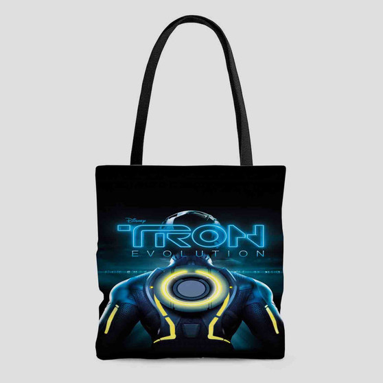 Tron Evolution Custom Tote Bag AOP With Cotton Handle