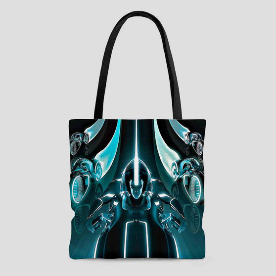 Tron Uprising Custom Tote Bag AOP With Cotton Handle