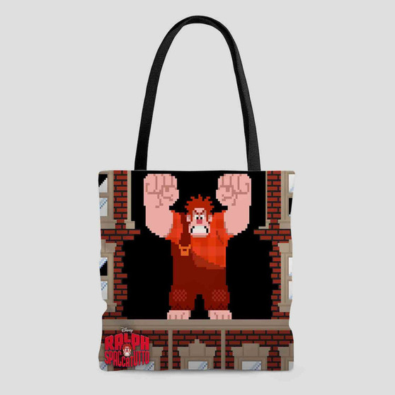 Wreck It Ralph Spaccatutto Custom Tote Bag AOP With Cotton Handle