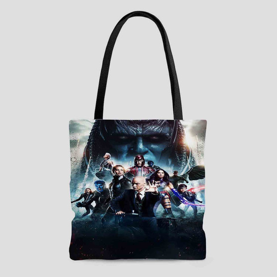 X Men Apocalypse Art Custom Tote Bag AOP With Cotton Handle