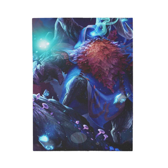 Bard League of Legends Custom Velveteen Plush Polyester Blanket Bedroom Family