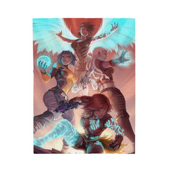 The Sirens of Borderlands Custom Velveteen Plush Polyester Blanket Bedroom Family