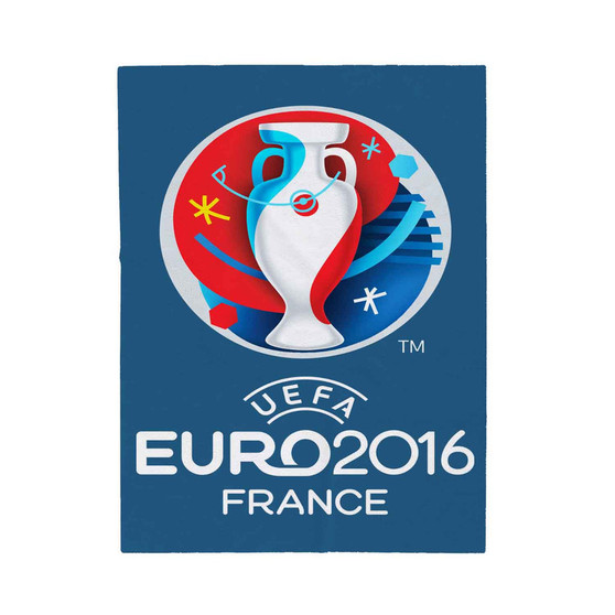 UEFA EURO France 2016 Custom Velveteen Plush Polyester Blanket Bedroom Family