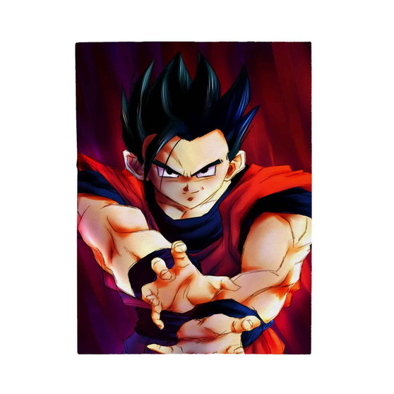 Ultimate Gohan Dragon Ball Z Custom Velveteen Plush Polyester Blanket Bedroom Family