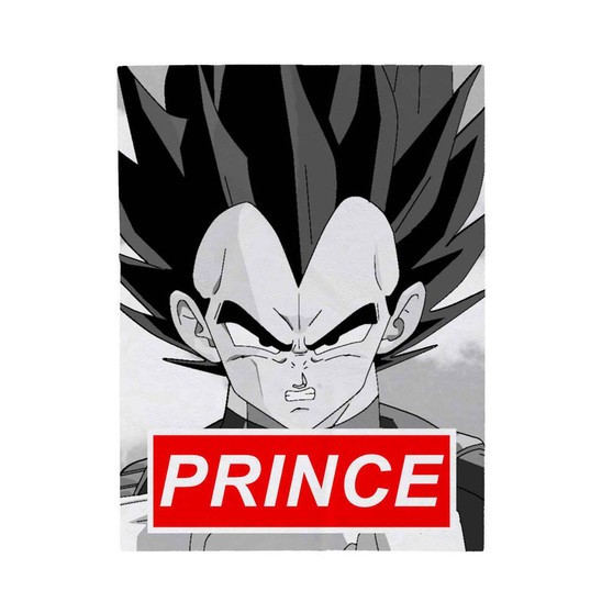 Vegeta Prince Super Saiyan Custom Velveteen Plush Polyester Blanket Bedroom Family