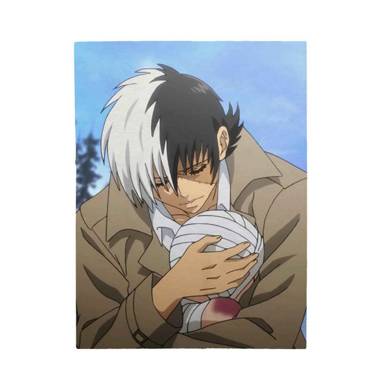 Young Black Jack Custom Velveteen Plush Polyester Blanket Bedroom Family