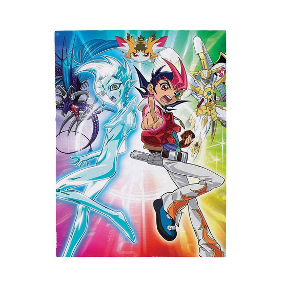 Yu Gi Oh Zexal Custom Velveteen Plush Polyester Blanket Bedroom Family