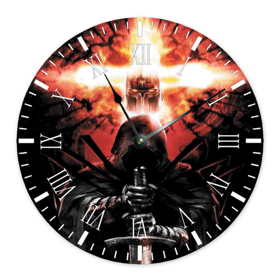 Batman Villains Custom Wall Clock Round Non-ticking Wooden