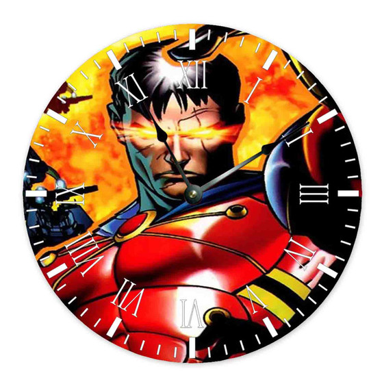 Vulcan Gabriel Summers Marvel Villains Custom Wall Clock Round Non-ticking Wooden