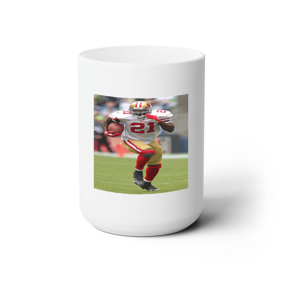 Frank Gore White Ceramic Mug 15oz With BPA Free