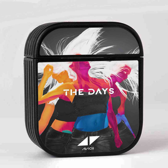 Avicii The Days Custom AirPods Case Cover Sublimation Hard Durable Plastic Glossy