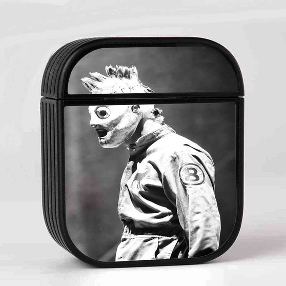 Corey Taylor Slipknot Concert Custom AirPods Case Cover Sublimation Hard Durable Plastic Glossy