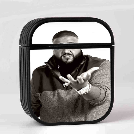 DJ Khaled Custom AirPods Case Cover Sublimation Hard Durable Plastic Glossy