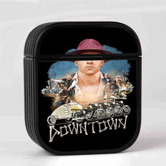 Macklemore Down Town Custom AirPods Case Cover Sublimation Hard Durable Plastic Glossy