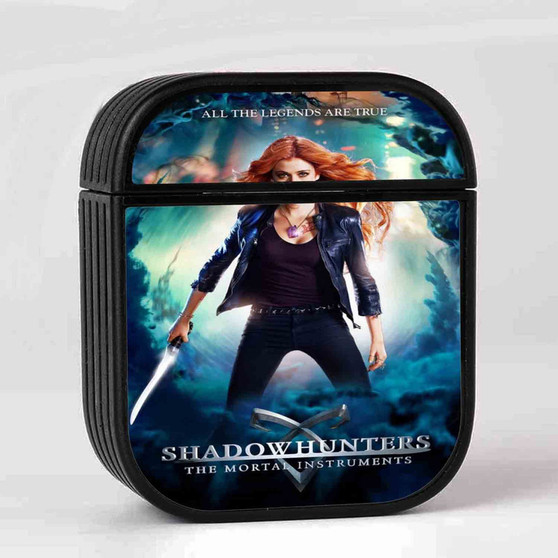 Shadowhunters The Mortal Instruments Movie Custom AirPods Case Cover Sublimation Hard Durable Plastic Glossy