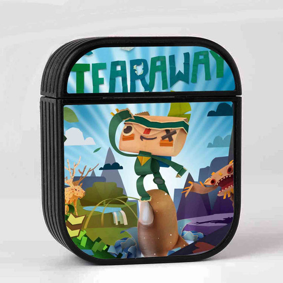 Tearaway Video Games Custom AirPods Case Cover Sublimation Hard Durable Plastic Glossy