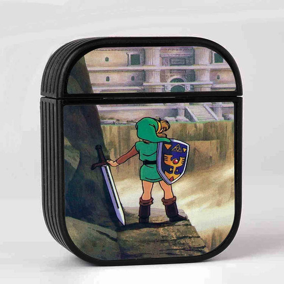 The Legend of Zelda A Link to the Past Custom AirPods Case Cover Sublimation Hard Durable Plastic Glossy