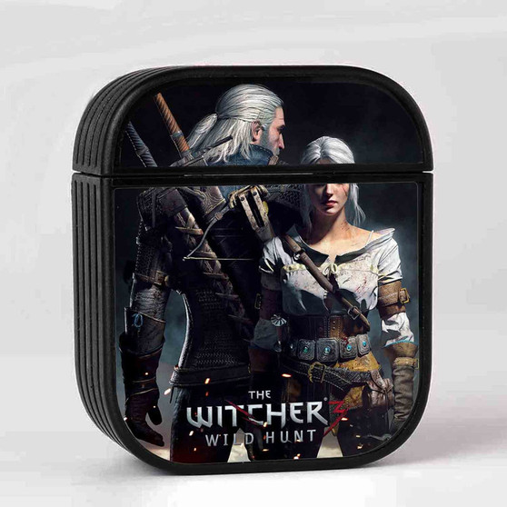 The Witcher 3 Wild Hunt Geralt and Ciri New Custom AirPods Case Cover Sublimation Hard Durable Plastic Glossy