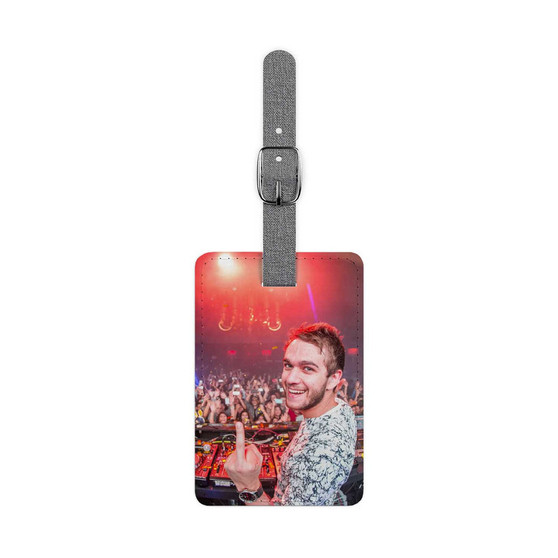 Zedd Custom Polyester Saffiano Rectangle White Luggage Tag Card Insert