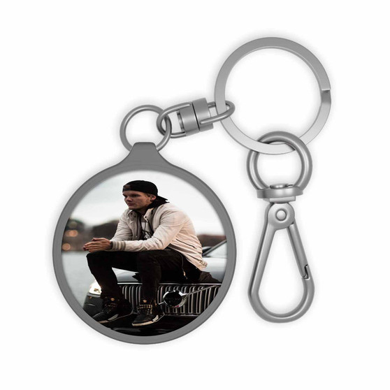 DJ Avicii Custom Keyring Tag Keychain Acrylic With TPU Cover