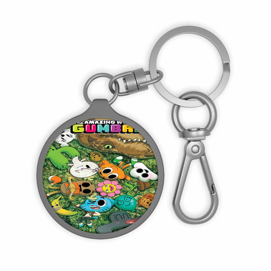 The Amazing World of Gumball Custom Keyring Tag Keychain Acrylic With TPU Cover