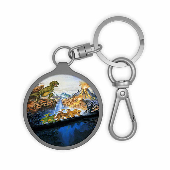 The Land Before Time Classic Custom Keyring Tag Keychain Acrylic With TPU Cover