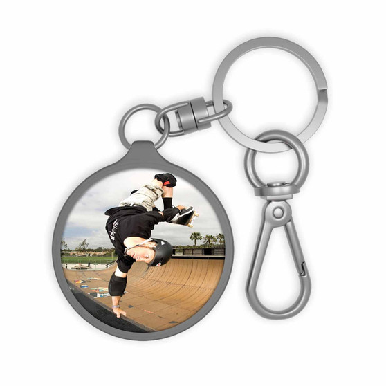 Tony Hawk Skateboard New Custom Keyring Tag Keychain Acrylic With TPU Cover