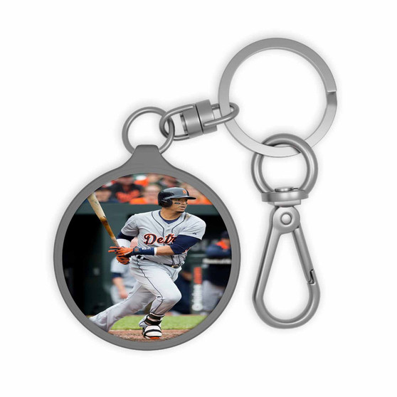 Victor Martinez Detroit Tigers Custom Keyring Tag Keychain Acrylic With TPU Cover
