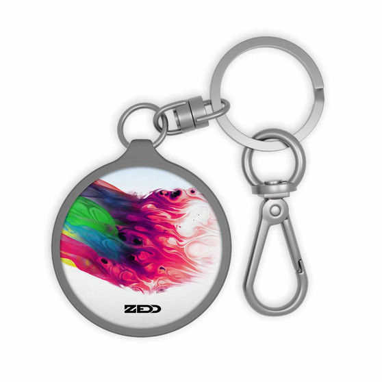 Zedd Cover Custom Keyring Tag Keychain Acrylic With TPU Cover