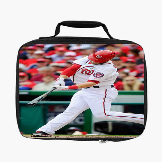 Bryce Harper Washington Nationals Baseball Player Custom Lunch Bag Fully Lined and Insulated for Adult and Kids