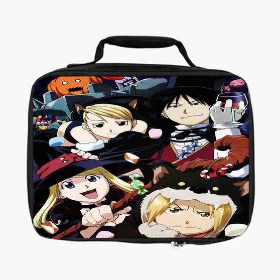 Fullmetal Alchemist Brotherhood All Characters New Custom Lunch Bag Fully Lined and Insulated for Adult and Kids