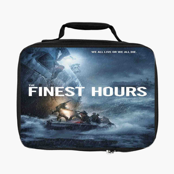 The Finest Hours Movie Custom Lunch Bag Fully Lined and Insulated for Adult and Kids